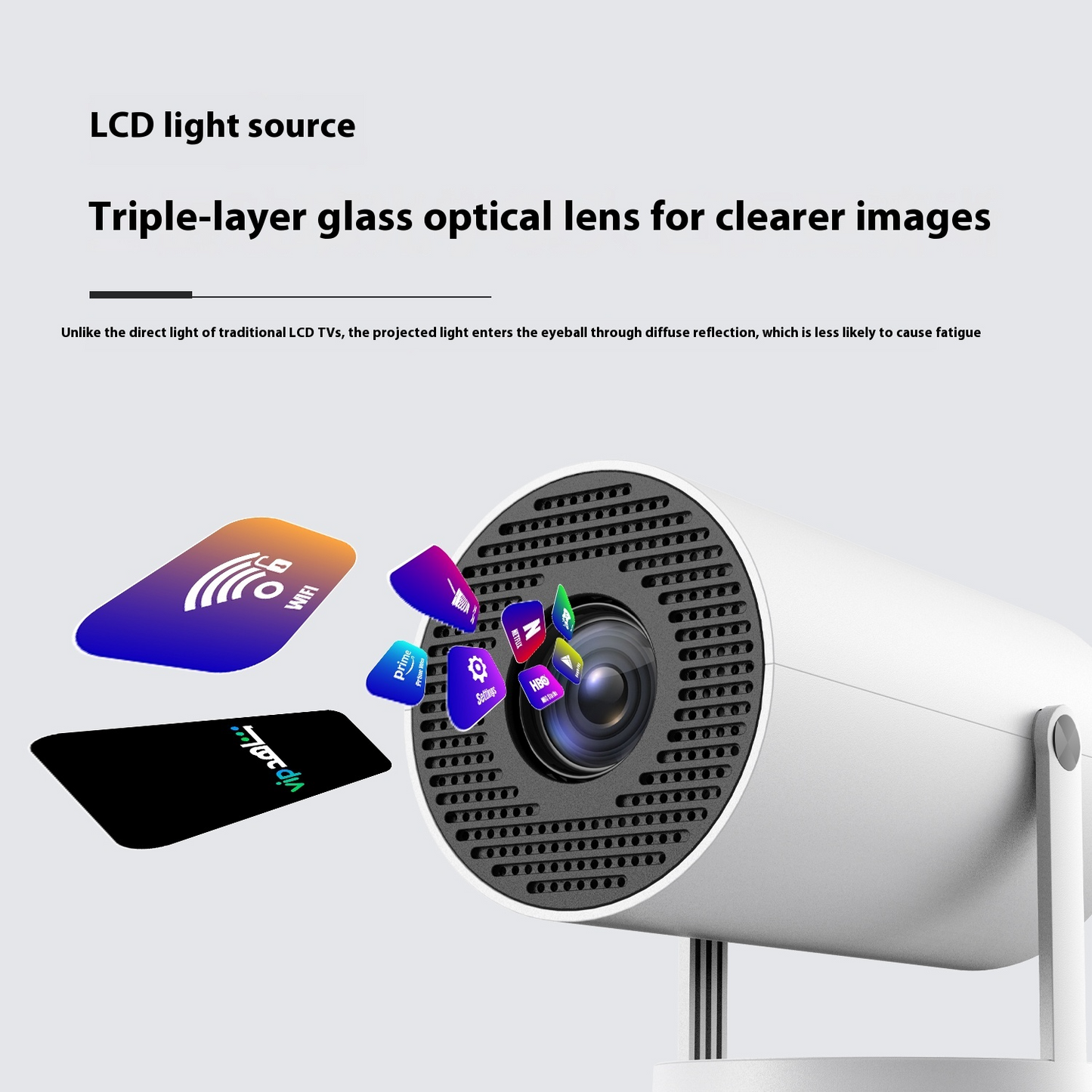 HY300 Portable Mini Projector